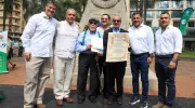Concejo de la Orden de la Independencia condecoró a Luis Felipe Gómez, S.J. Concejo de la Orden de la Independencia condecoró a Luis Felipe Gómez, S.J.