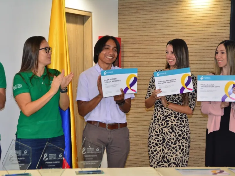 Profesor Alexander Tovar Aguirre, ganó el Premio Innovación Docente de Excelencia Cidesco 2023 Profesor Alexander Tovar Aguirre, ganó el Premio Innovación Docente de Excelencia Cidesco 2023