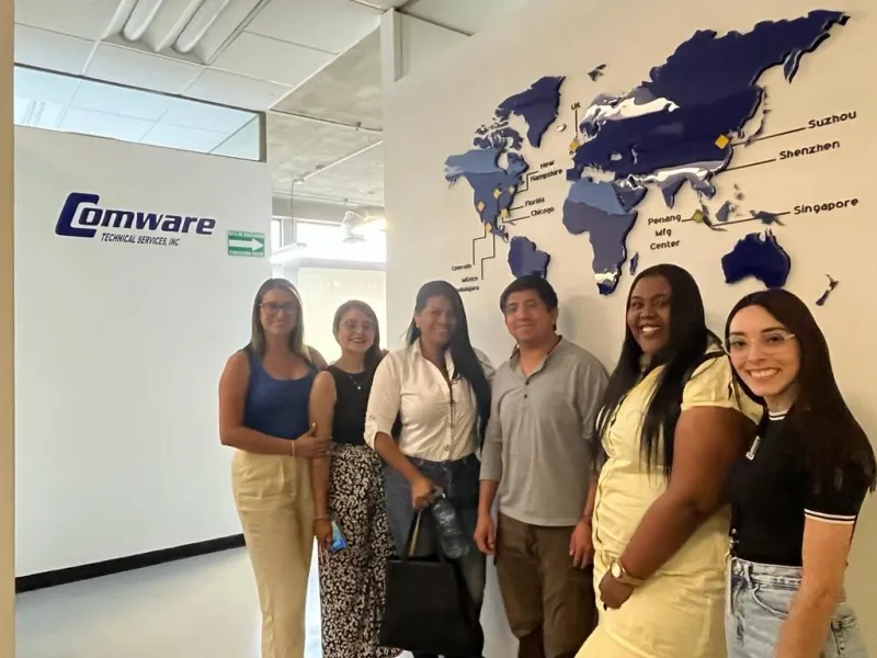 Los estudiantes de la Maestría visitaron Conware. Los estudiantes de la Maestría visitaron Conware.